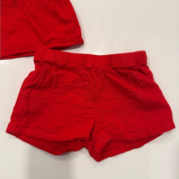 Cat & Jack Vibrant Red Toddler Stars Set - Picture 3 of 7